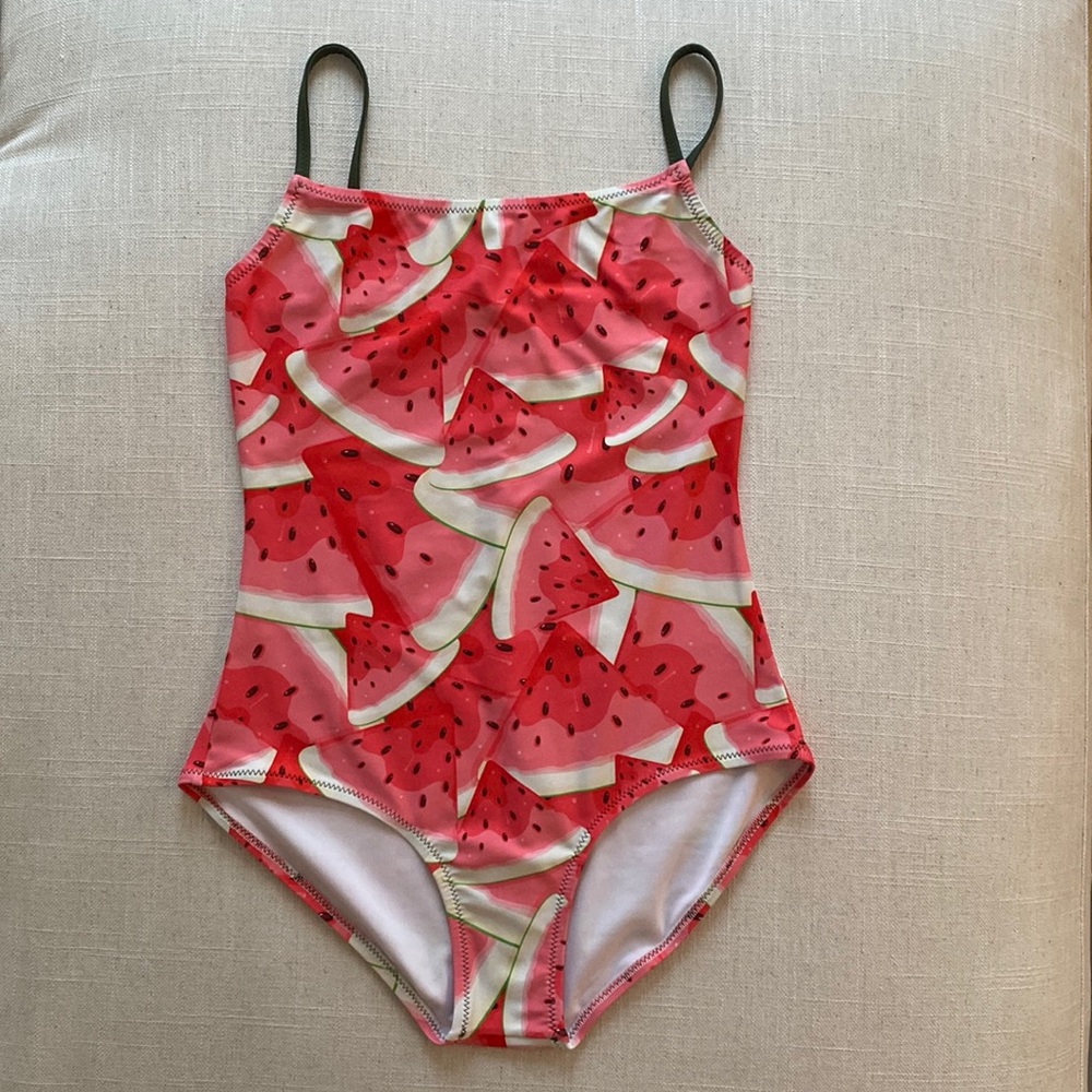 Chameleon Activewear Watermelon Print Leotard ! :) One in a Melon Camisole
